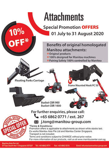 Special Promotion OFFERS 01 July to 31 August 2020